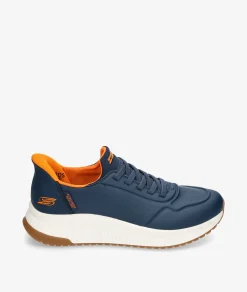 Deportivos Skechers 118424 en azul marino