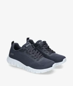 Deportivos Skechers 117700 en azul marino