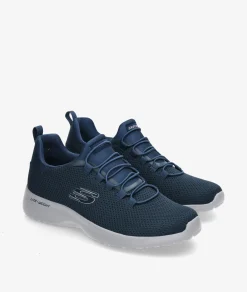 Deportivos Skechers 58360 en azul marino