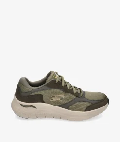 Deportivos Skechers 232702 en caki