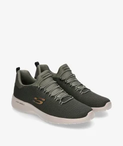 Deportivos Skechers 58360 en caki