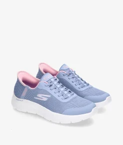 Deportivos Skechers 124836 en jeans