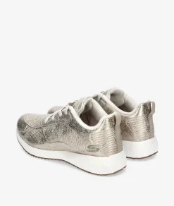 Deportivos Skechers 33155 en oro