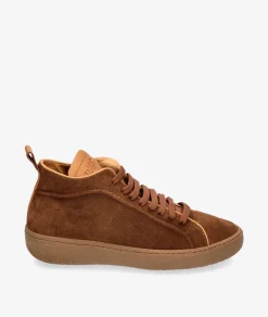 Deportivos Walk & Fly EST-03-104 en serraje cuero