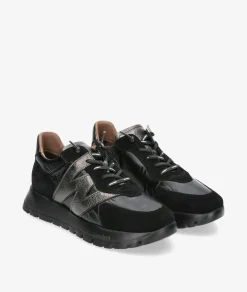 Deportivos Wonders A-2464 en negro