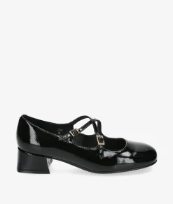 Merceditas Stephen Allen DINAR 38205-C11 en charol negro