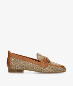 Mocasines Carmela 163219 en camel