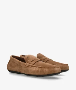 Mocasines MARTINELLI 1411-2496 en serraje taupe