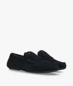 Mocasines MARTINELLI 1411-2496 en serraje azul