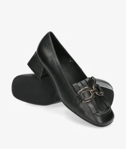 Mocasines Stephen Allen HECATE 38205-C9 en negro