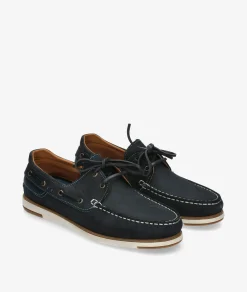 Naúticos pabloochoa.shoes 6824 en nobuck azul