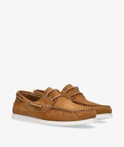 Naúticos Traveris 84386 en nobuck cuero