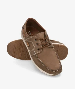 Naúticos Traveris 6709 INRI-1 en nobuck taupe