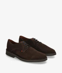 PUNTEADO Kénnebec BLUCHER 2600 SIN FESTON en serraje marrón