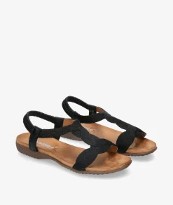 Sandalias Amarpies 23572 en negro