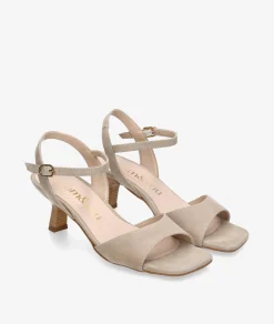 Sandalias bloom&you MILA en ante piedra