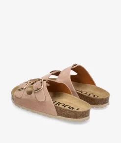 Sandalias bloom&you NENUFAR en serraje nude