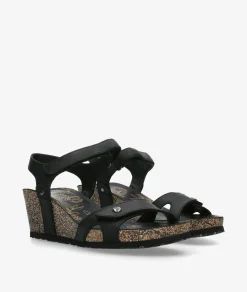 Sandalias Panamá Jack JULIA en negro