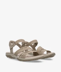 Sandalias Skechers 163573 en beige