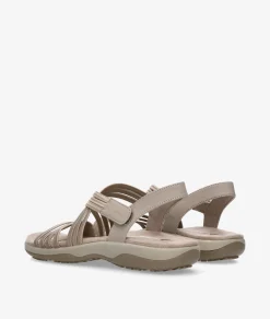 Sandalias Skechers 164036 en beige