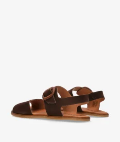 Sandalias VIVANT ARIA en serraje marrón