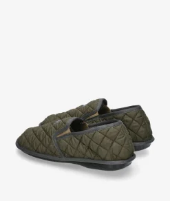 Zapatillas de casa Bio Relax 1566 en caki