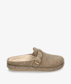 Zapatillas de casa Bio Relax 12079 en beige