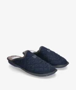 Zapatillas de casa Bio Relax 1448 en azul marino