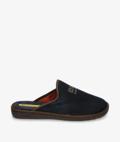 Zapatillas de casa Nordikas 236/F en serraje azul