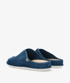 Zapatillas de casa Nordikas 1945 en azul marino
