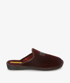Zapatillas de casa Nordikas 236/F en serraje burdeos