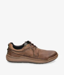 Zapatos casual Fluchos F2033 en nobuck marrón