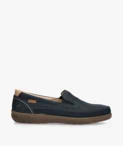 Zapatos casual LUISETTI 39502 NO en nobuck azul
