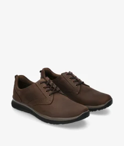 Zapatos casual St. Gallen DINO-04 en marrón