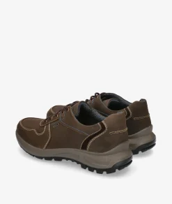 Zapatos casual St. Gallen SAXO-01 en nobuck marrón