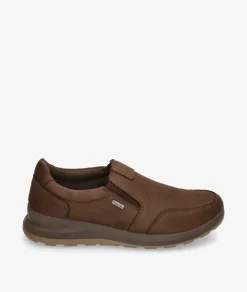 Zapatos casual St. Gallen NETO-02 en nobuck marrón