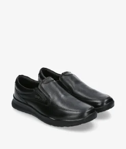 Zapatos casual St. Gallen DINO-03 en negro