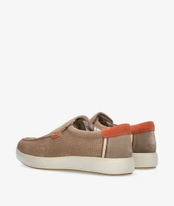 Zapatos casual St. Gallen POLI 05 en serraje taupe