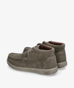 Zapatos casual Walk in Pitas HI WATERPROOF en serraje taupe