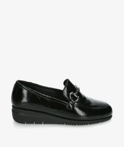 Zapatos confort St. Gallen ESTRIBI 23-05-21771 ART 19541 en charol negro