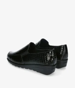 Zapatos confort St. Gallen ADELFA 20-11-15930 12176 en coco negro