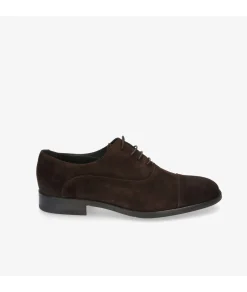 Zapatos de vestir HOBBS- DON 10731 en serraje marrón