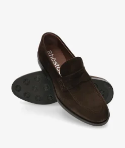 Zapatos de vestir pabloochoa.shoes 4000 en serraje marrón