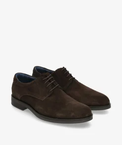 Zapatos de vestir pabloochoa.shoes 3000 en serraje marrón