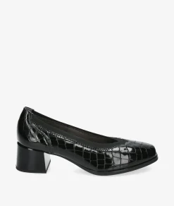 Zapatos de vestir Pitillos 10120 en charol negro