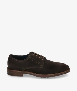 Zapatos de vestir Traveris LOR31 - 1181 en serraje marrón
