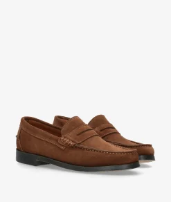 Zapatos de vestir Traveris 93000 en serraje cuero