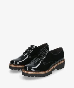 Zapatos inglés Kénnebec 7050 en charol negro