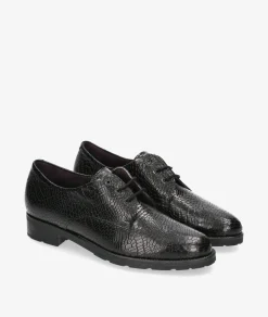 Zapatos inglés Pitillos 10184 en negro