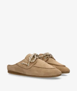 Zuecos bloom&you MARIELA en serraje taupe
